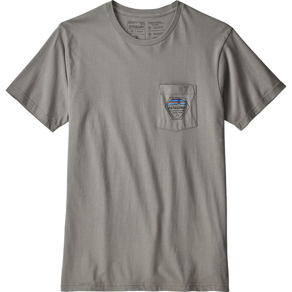 Fitz Roy Hex Organic Pocket T-Shirt